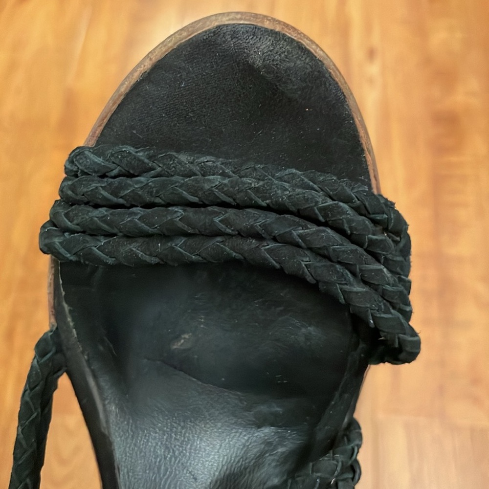 3 for $25! JOIE Banji Sandals Black Women’s Sz 37.5 / 7‎ - Picture 9 of 10